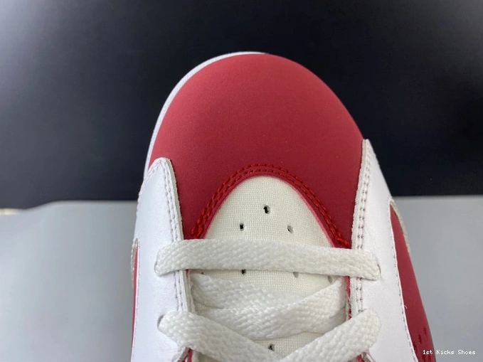 1st Kicks JORDAN RETRO AIR 6 2014 384664-160 'CARMINE' 0727
